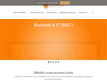 Tablet Screenshot of obashi.co.uk